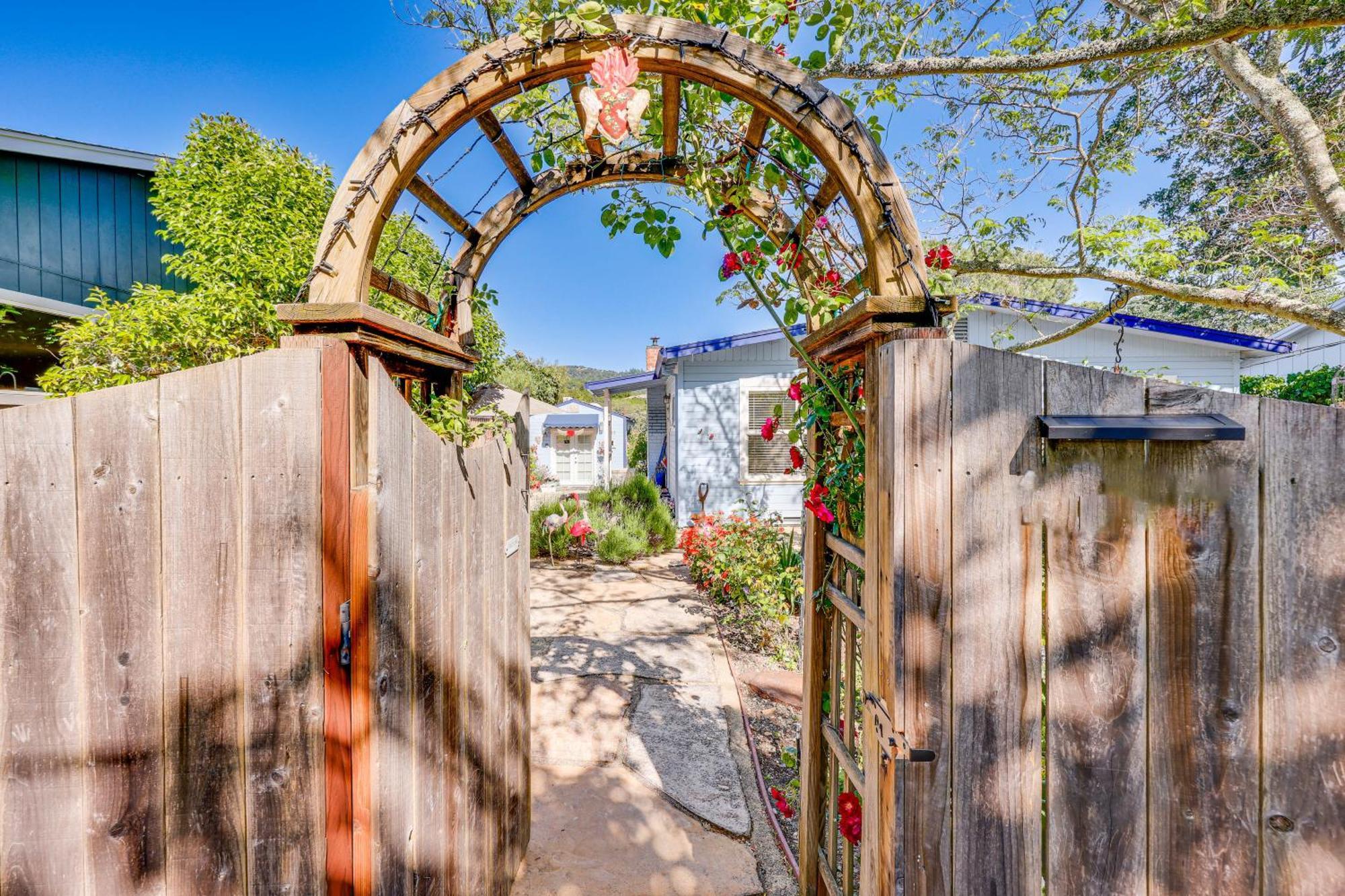 Romantic Casita With Garden And Deck 2 Miles To Plaza! Sonoma Exterior foto
